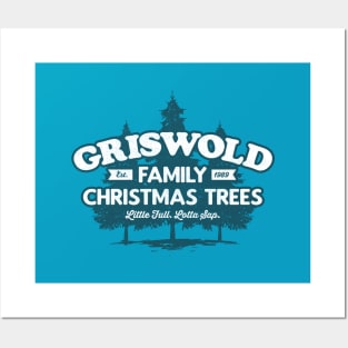 (Blue) Griswold Family Trees Posters and Art